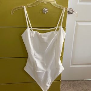 Spaghetti strap bodysuit